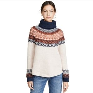 Madewell Multicolor Crew Neck Sweater